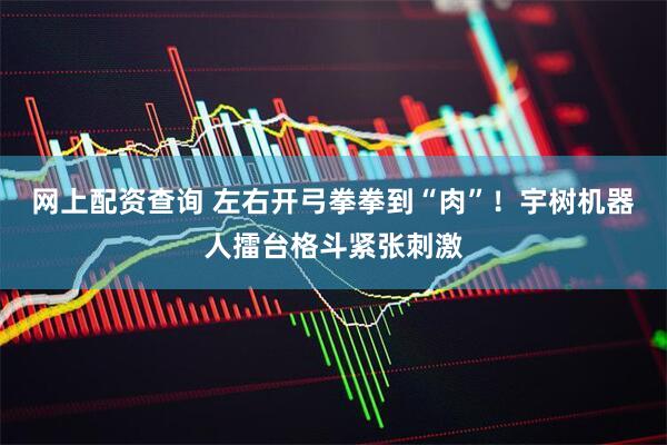 网上配资查询 左右开弓拳拳到“肉”！宇树机器人擂台格斗紧张刺激